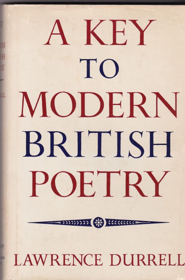 Image for A Key to Modern British Poetry